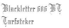 Blackletter 686 BT
